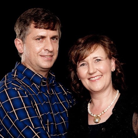 Photo from the joint biography of Herna and Henk ten Cate
