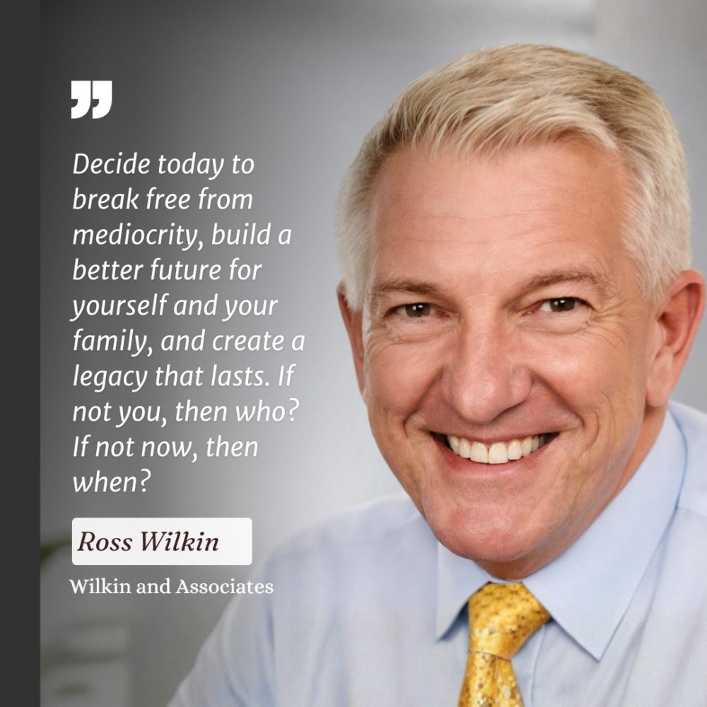 The Freedom Blueprint: Ross Wilkin - Square graphic 3
