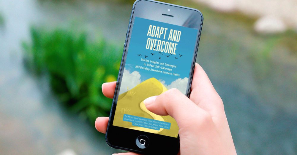 Adapt and Overcome promotional graphic