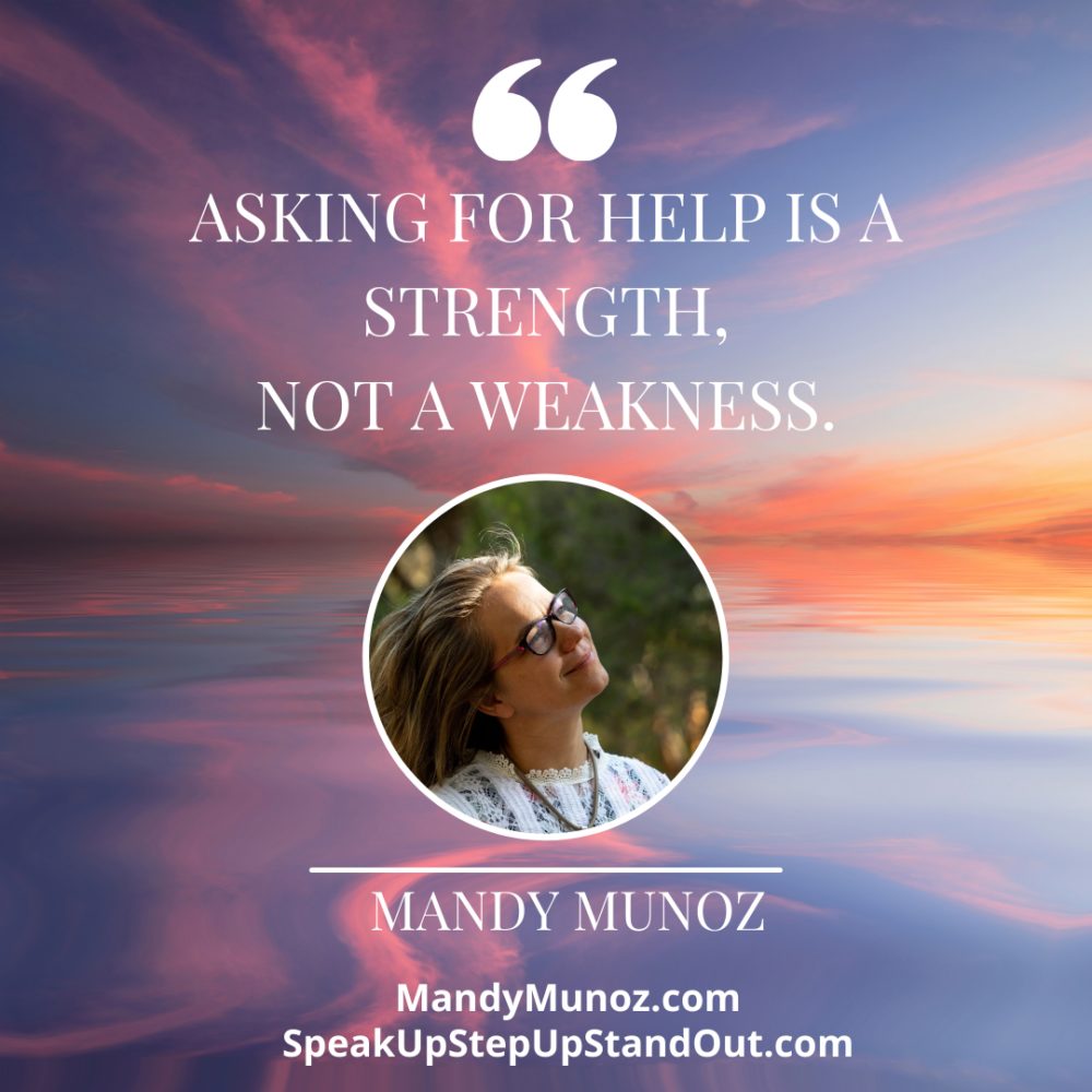 Speak Up, Step Up, Stand Out: Mandy Munoz - Square graphic 1