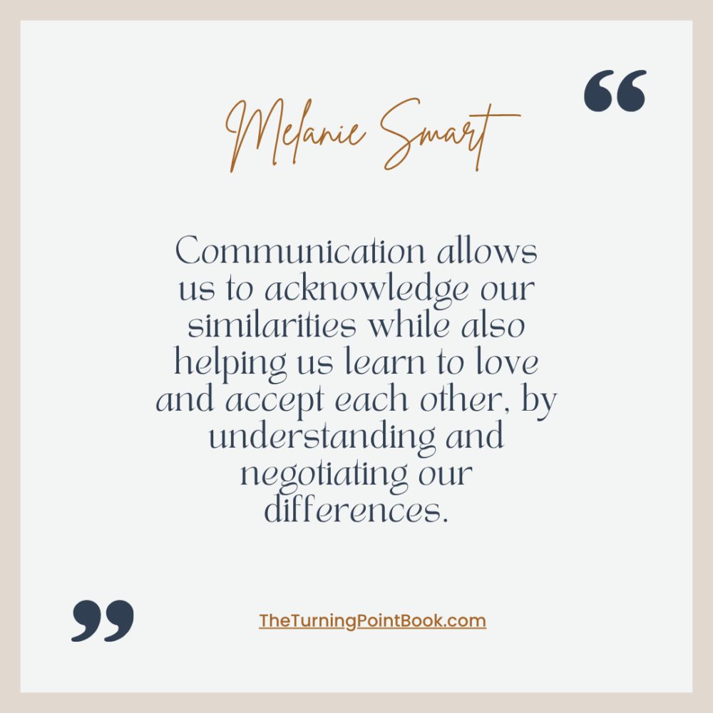 The Turning Point: Melanie Smart - Square graphic 2