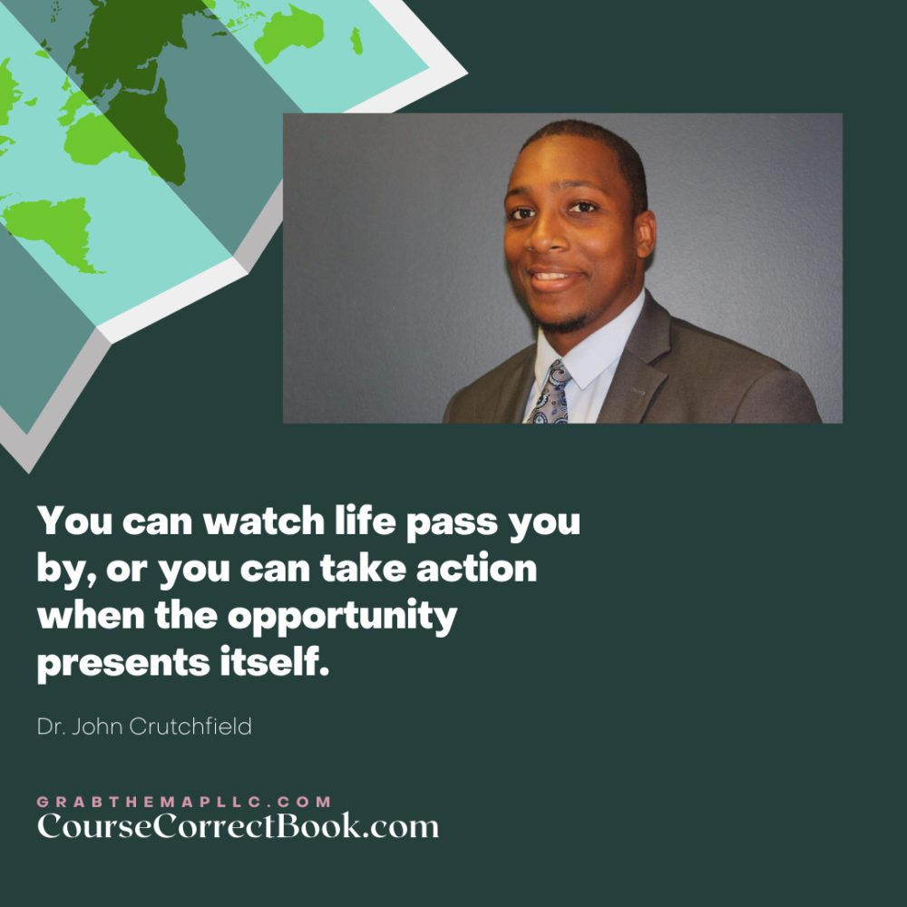 Course Correct promotional graphic