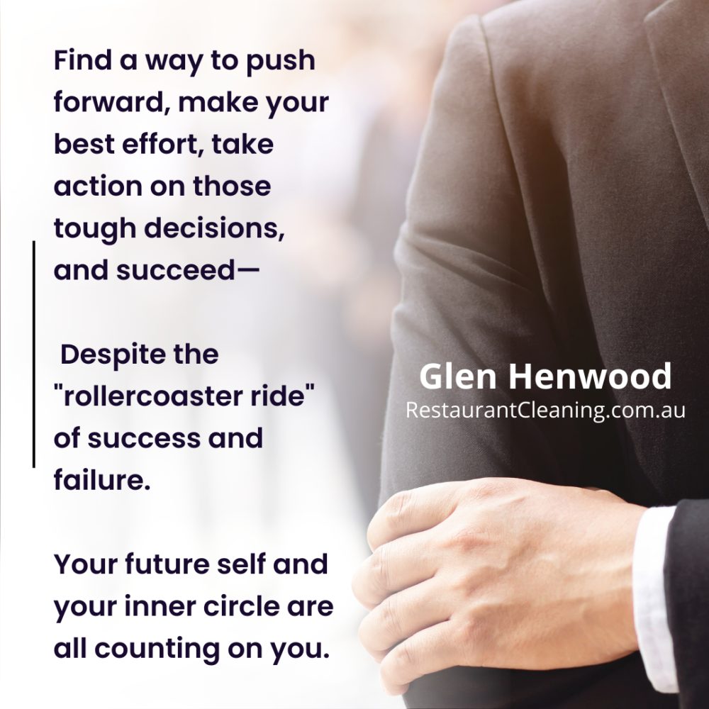 Ready, Aim, Succeed!: Glen Henwood - Square graphic 2