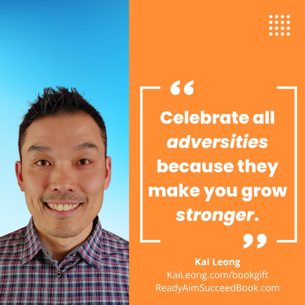 Ready, Aim, Succeed!: Kai Leong - Square graphic 1