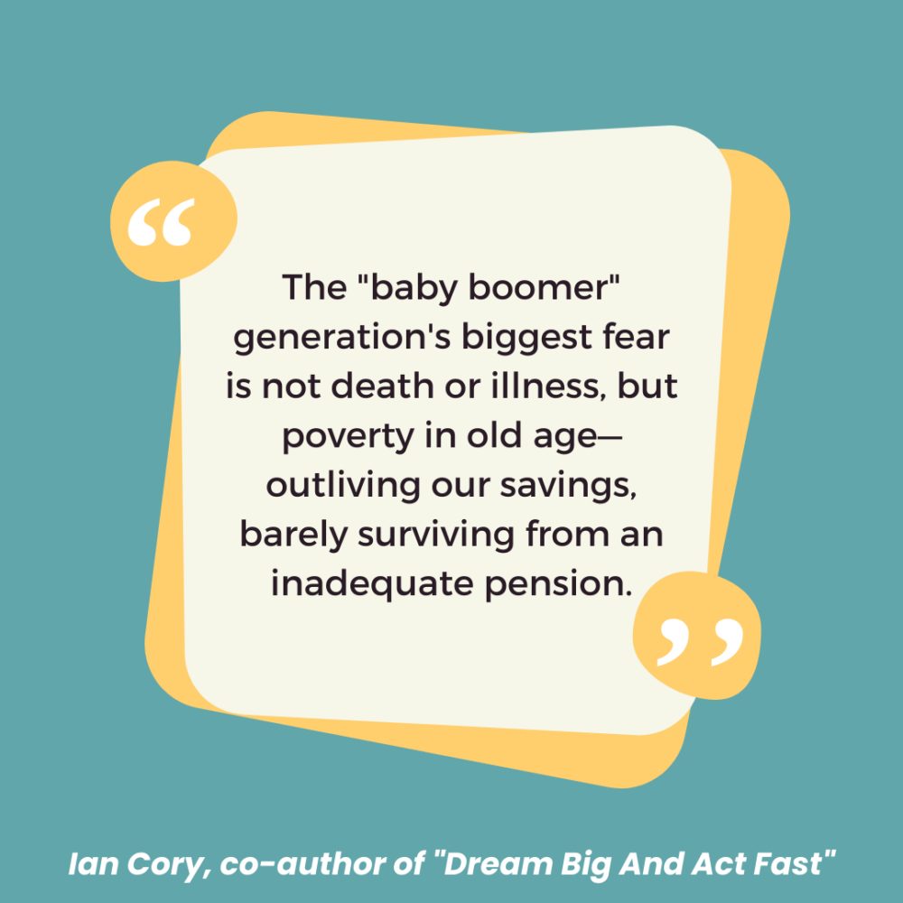 Dream Big And Act Fast promotional graphic