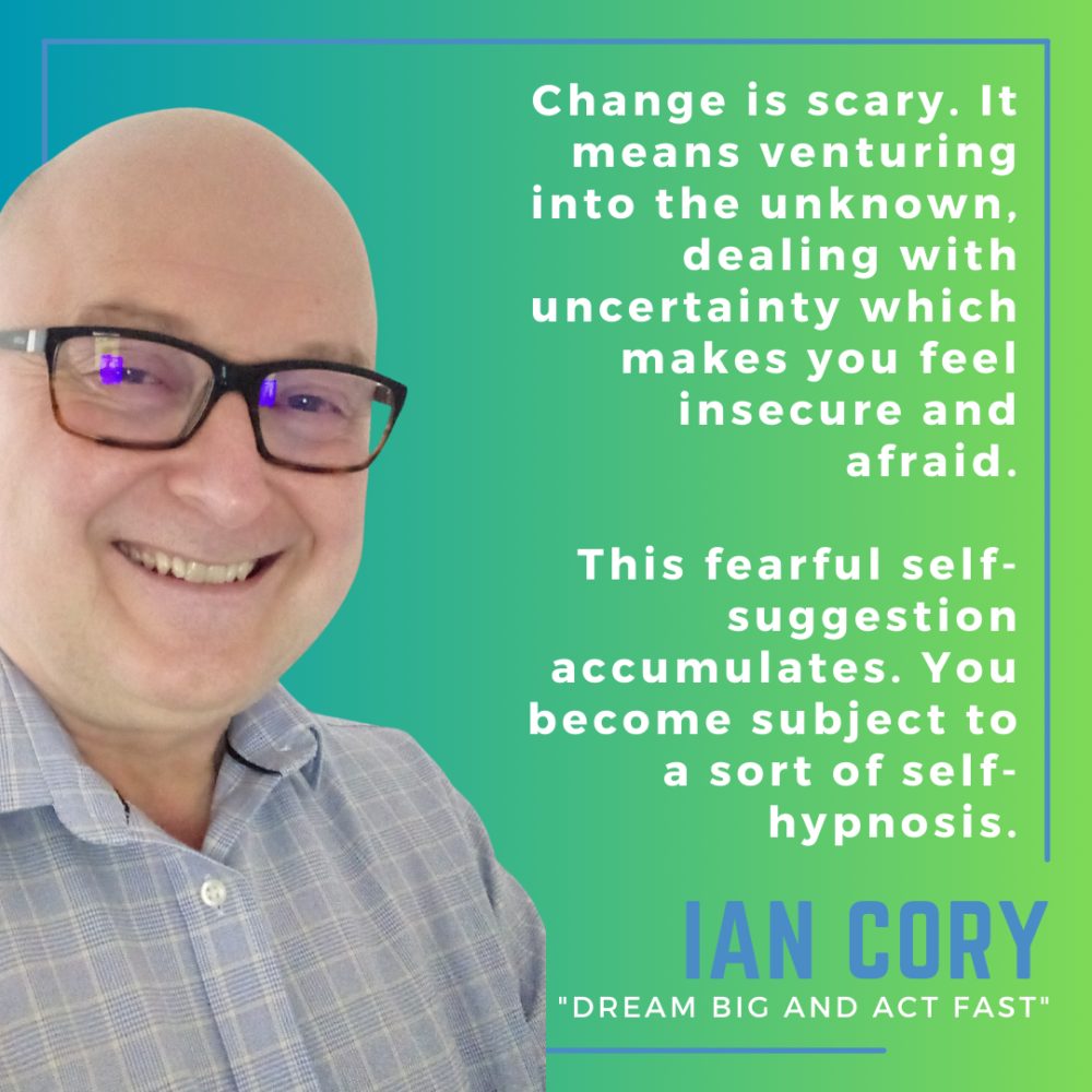 Dream Big And Act Fast promotional graphic