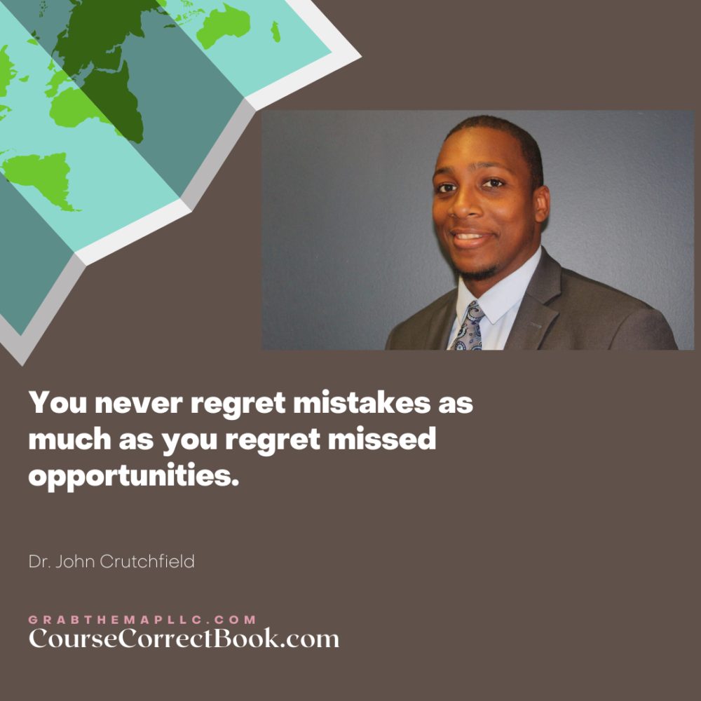 Course Correct promotional graphic