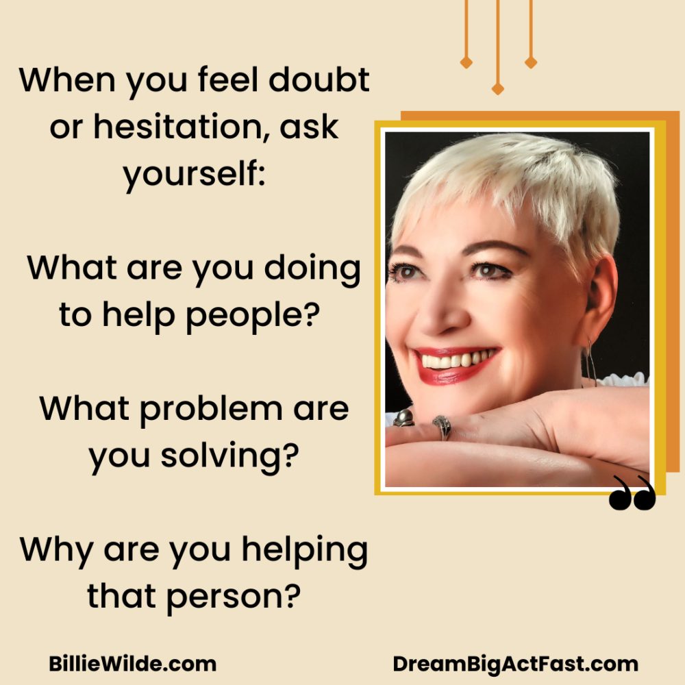 Dream Big And Act Fast promotional graphic