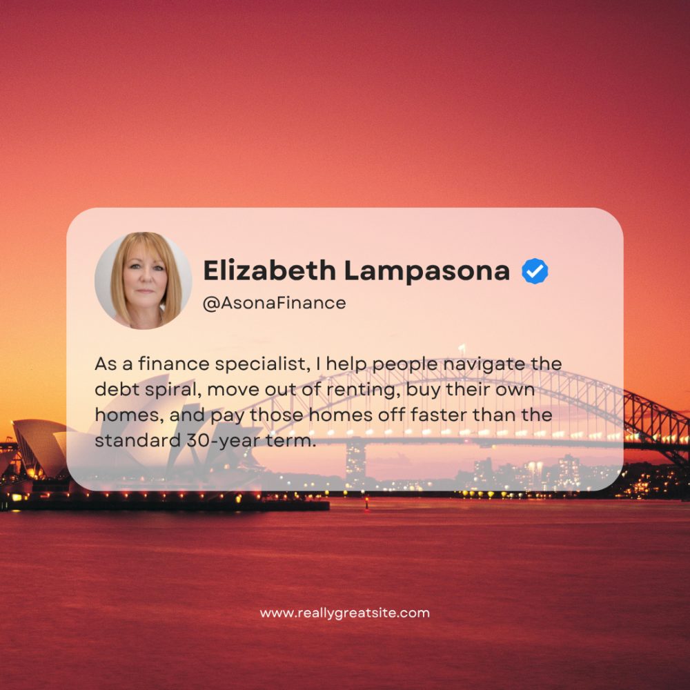 The Freedom Blueprint: Elizabeth Lampasona - Square graphic 1