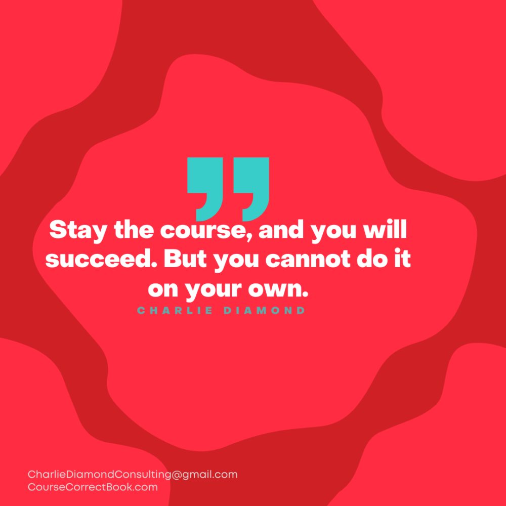 Course Correct promotional graphic