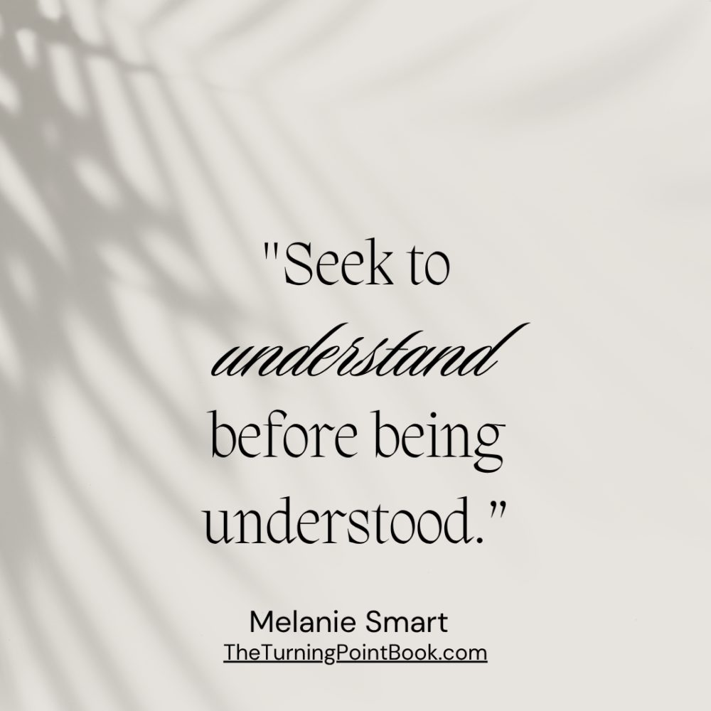 The Turning Point: Melanie Smart - Square graphic 4