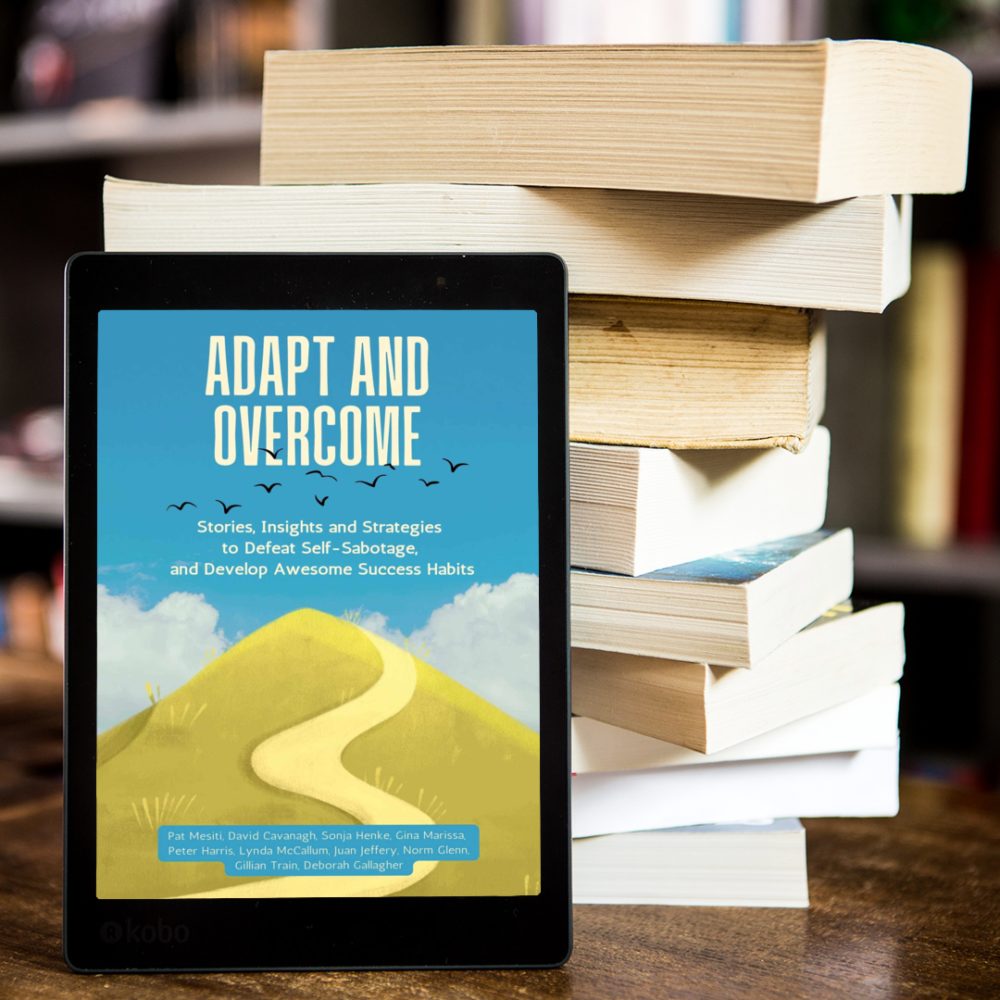 Adapt and Overcome promotional graphic