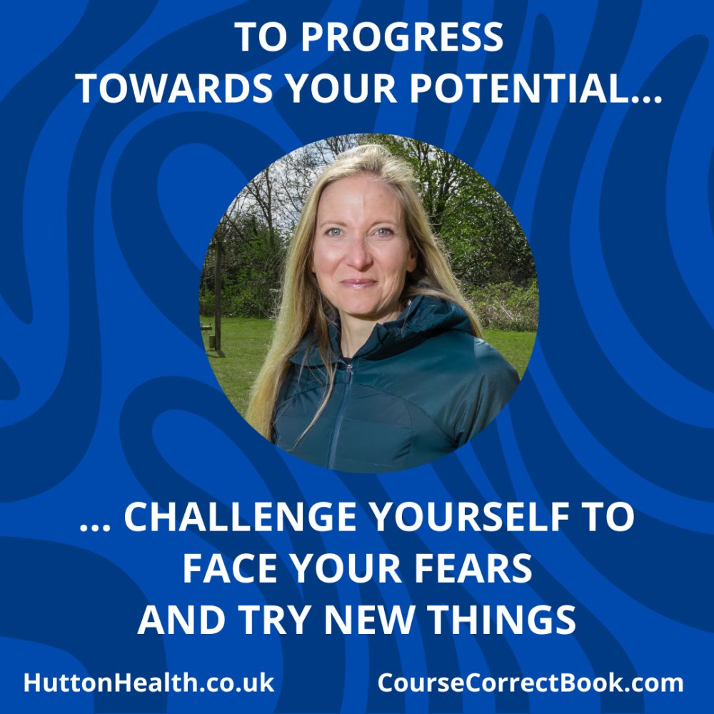 Course Correct promotional graphic