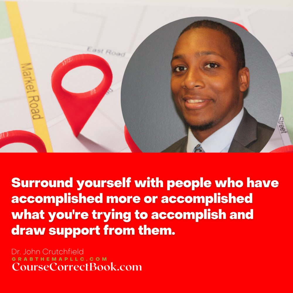 Course Correct promotional graphic
