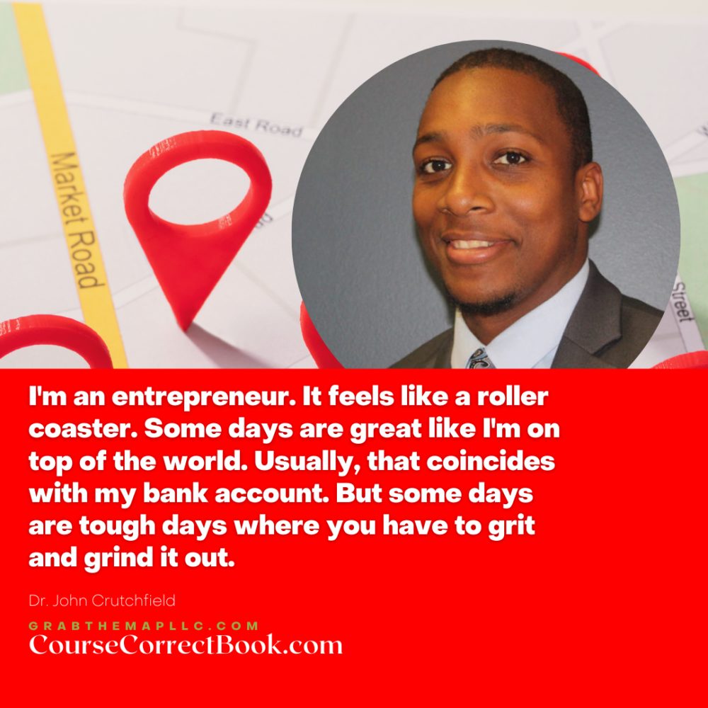 Course Correct promotional graphic