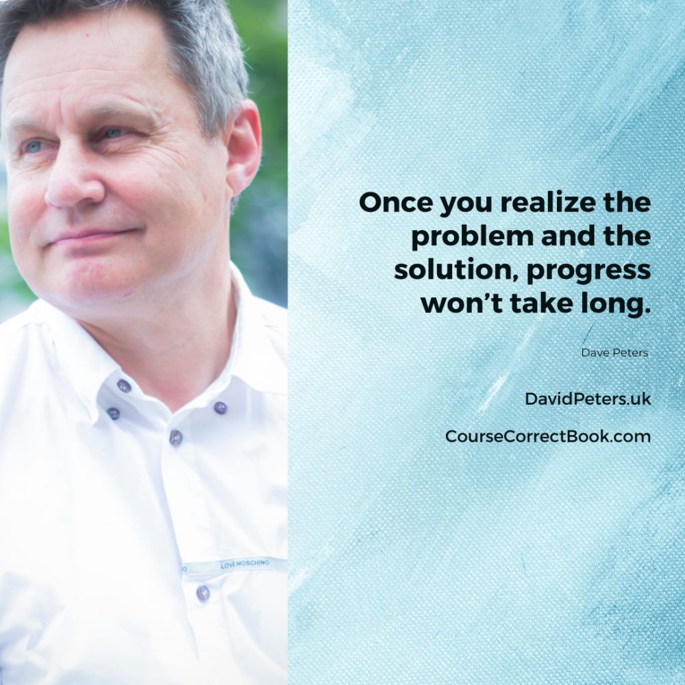 Course Correct promotional graphic