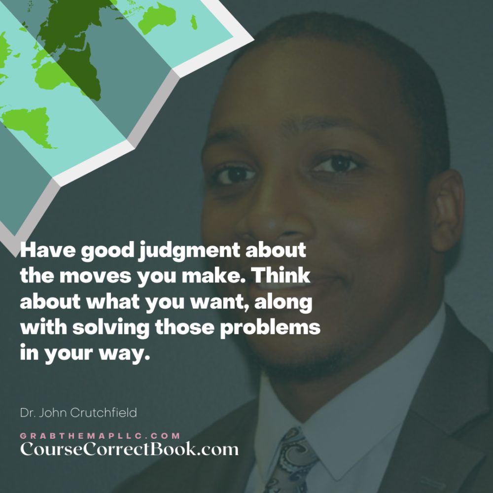 Course Correct promotional graphic