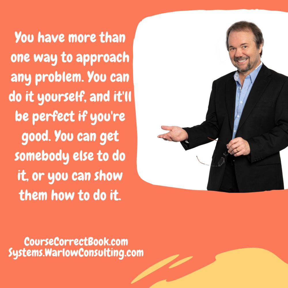 Course Correct promotional graphic