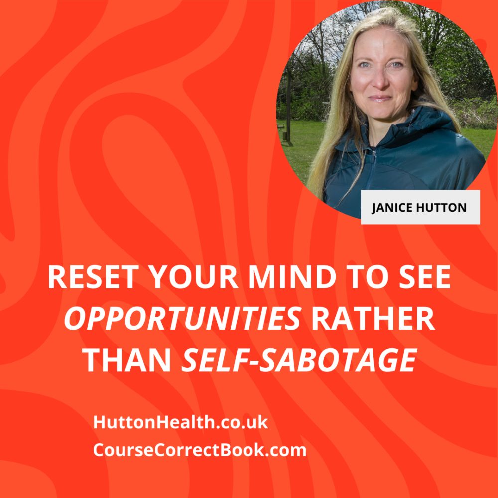 Course Correct promotional graphic